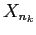 $X_{n_k}$